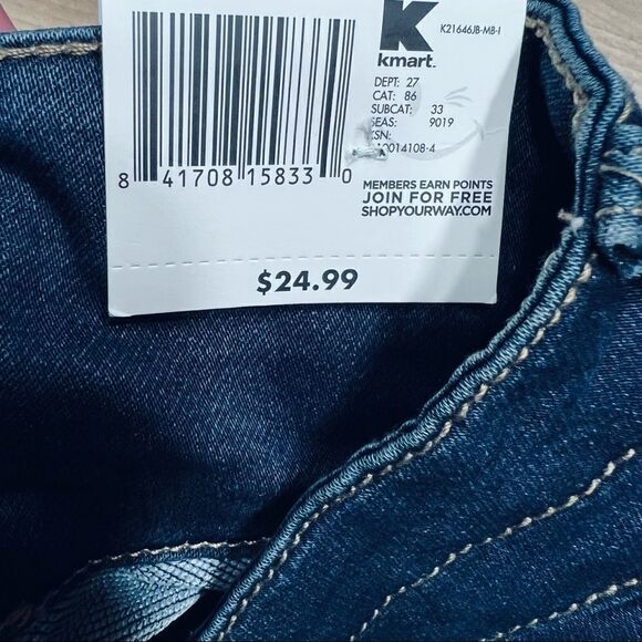 NWT Vintage Joe Boxer Juniors' High Waist Skinny Jeans sz 3 Jegging - Picture 6 of 8